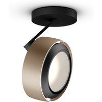 Occhio Più R alto 3d Volt S40 Deckenstrahler, 3000 K Bronze / mattschwarz von Occhio