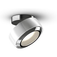 Occhio Più R alto Volt C80 Deckenstrahler, 2700 K weiß glänzend / Chrom von Occhio