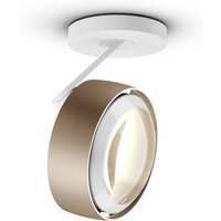 Occhio Più alto 3d Volt C80 Deckenstrahler, 3000 K golden matt / mattweiß Occhio Più alto 3d Volt C80 Deckenstrahler, 3000 K golden matt / mattweiß von Occhio