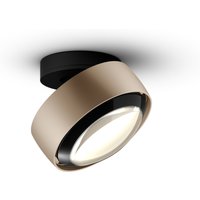 Occhio Più alto Volt C80 Deckenstrahler, 3000 K golden matt / mattschwarz von Occhio