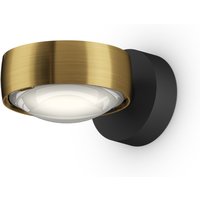 Occhio Sento C verticale up LED Wandleuchte, 2700 K Bronze / schwarz matt von Occhio
