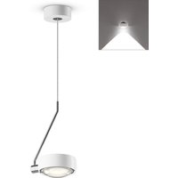 Occhio Sento C filo singolo fix up LED Pendelleuchte, 2700 K Chrom / weiß glänzend von Occhio