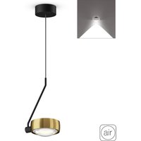 Occhio Sento C filo singolo fix up "air" LED Pendelleuchte, 2700 K Bronze / schwarz matt von Occhio