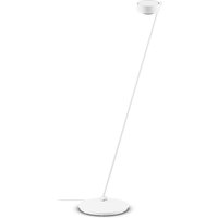 Occhio Sento C lettura "air" LED Leseleuchte, 125 cm, 2700 K Ausrichtung: links, weiß matt von Occhio