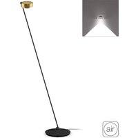 Occhio Sento C lettura "air" LED Leseleuchte, 160 cm, 2700 K Ausrichtung: rechts, Bronze / schwarz matt von Occhio