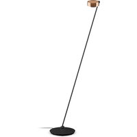 Occhio Sento C lettura "air" LED Leseleuchte, 160 cm, 2700 K Ausrichtung: links, Roségold / schwarz matt von Occhio