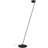 Occhio Sento C lettura "air" LED Leseleuchte, 160 cm, 2700 K Ausrichtung: links, schwarz matt von Occhio