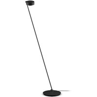 Occhio Sento C lettura "air" LED Leseleuchte, 160 cm, 2700 K Ausrichtung: rechts, schwarz matt von Occhio