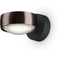 Occhio Sento C verticale up "air" LED Wandleuchte, 2700 K phantom / schwarz matt von Occhio