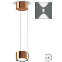 Occhio Sento D sospeso up "air" LED Pendelleuchte, 2700 K, variabel Roségold von Occhio