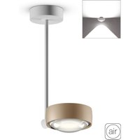 Occhio Sento E faro up "air" LED Deckenleuchte, 2700 K, 30 cm gold matt / weiß matt von Occhio