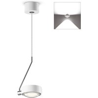 Occhio Sento E filo singolo var up LED Pendelleuchte, 2700 K, variabel Chrom / weiß glänzend von Occhio