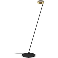 Occhio Sento E lettura "air" LED Leseleuchte, 125 cm, 2700 K Ausrichtung: links, Bronze / schwarz matt von Occhio