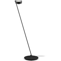 Occhio Sento E lettura "air" LED Leseleuchte, 125 cm, 2700 K Ausrichtung: rechts, schwarz matt von Occhio
