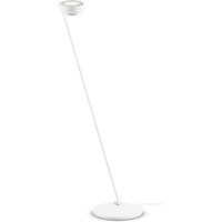 Occhio Sento E lettura "air" LED Leseleuchte, 125 cm, 2700 K Ausrichtung: rechts, weiß matt von Occhio