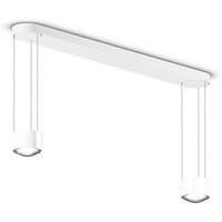 Occhio Sento E sospeso due up "air" LED Pendelleuchte, 2700 K, variabel weiß glänzend von Occhio