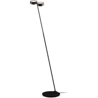 Occhio Sento E terra "air" LED Stehleuchte, 2700 K phantom / schwarz matt von Occhio