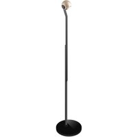 Occhio io 3d lettura C Stehleuchte, 3000 K schwarz matt, Kopf golden von Occhio