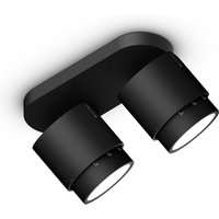 Occhio lui alto doppio Volt Z Deckenstrahler, 3000 K schwarz matt von Occhio