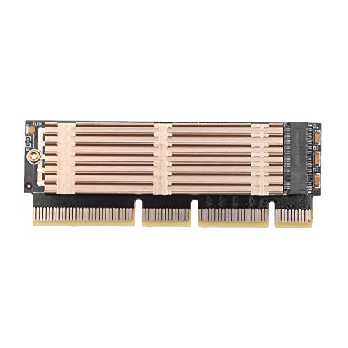 Occitop m.2 NGFF auf PCI-E 16 X Adapter Extender Karte mit Heizkörper für 1U 2U Server von Occitop