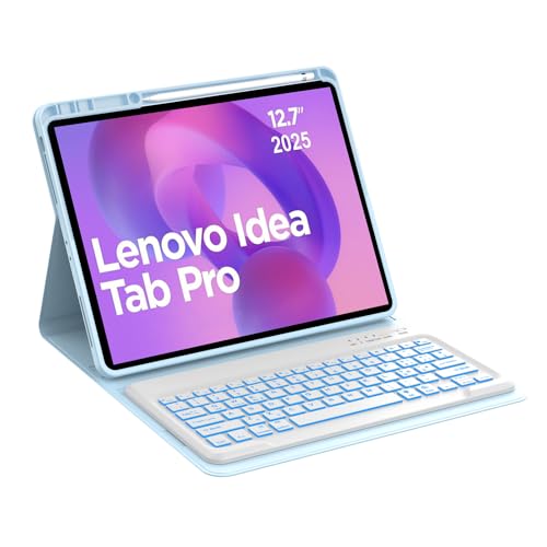 Occtingkind, Tastatur für Lenovo Idea Tab Pro, Cover mit Tastatur für Lenovo Idea Tab Pro Tablet 12,7 Zoll, Hintergrundbeleuchtung Bluetooth Keyboard Lenovo Idea Tab Pro 2025, Italienisch, USB C Occtingkind, Tastatur für Lenovo Idea Tab Pro, Cover mit Tastatur für Lenovo Idea Tab Pro Tablet 12,7 Zoll, Hintergrundbeleuchtung Bluetooth Keyboard Lenovo Idea Tab Pro 2025, Italienisch, USB C von Occtingkind