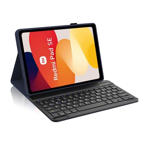 Occtingkind, Tastatur für Redmi Pad SE, Hülle mit Tastatur für Redmi Pad SE 11 Zoll 2023, Magnetische Abnehmbar Bluetooth Keyboard für Xiaomi Redmi Pad SE, Deutsches Layout QWERTZ, USB C, Dunkelbrau Occtingkind, Tastatur für Redmi Pad SE, Hülle mit Tastatur für Redmi Pad SE 11 Zoll 2023, Magnetische Abnehmbar Bluetooth Keyboard für Xiaomi Redmi Pad SE, Deutsches Layout QWERTZ, USB C, Dunkelbrau von Occtingkind