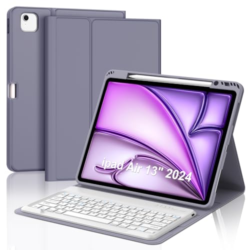 Occtingkind Tastatur für iPad Air 2024 (M2 13 Zoll Italienisch QWERTY, Violett von Occtingkind