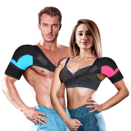 Occtingkind Verstellbar Schulterbandage aus Atmungsaktivem Neopren für Stabilität und Schmerzlinderung für Herren und Frauen,Schmerzen bei Schulterverletzungen Occtingkind Verstellbar Schulterbandage aus Atmungsaktivem Neopren für Stabilität und Schmerzlinderung für Herren und Frauen,Schmerzen bei Schulterverletzungen von Occtingkind