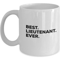 Bester Lieutenant Aller Zeiten, Kaffeetasse, Geschenk Für von OccupationGifts