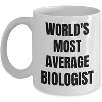 Biologen-Tasse - Kaffeetasse Durchschnittlichster Biologe Der Welt von OccupationGifts