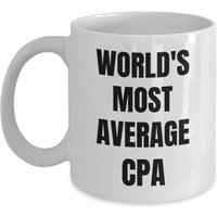 Cpa-Becher - Kaffeetasse Die Durchschnittlichsten Cpa- Cpa-Geschenke Der Welt von OccupationGifts