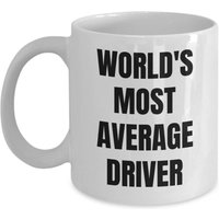 Fahrer-Tasse - Kaffeetasse Die Durchschnittlichsten Fahrer- Fahrergeschenke Der Welt von OccupationGifts
