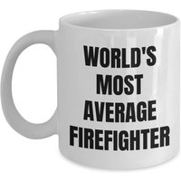 Feuerwehrmann Tasse - Kaffeetasse Weltweit Durchschnittlichster Geschenke von OccupationGifts