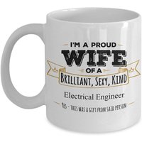 Geschenk Für Elektroingenieur, Elektroingenieur Becher, Frau Kaffeebecher, Geburtstagsgeschenk von OccupationGifts