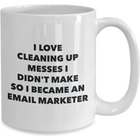 Ich Wurde Ein E-Mail-Vermarkter-Tasse - Kaffeetasse E-Mail-Vermarkter-Geschenke von OccupationGifts