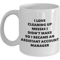 Ich Wurde Ein Stellvertretender Account-Manager-Becher - Kaffeetasse Account-Manager-Geschenke Lustige Neuheit-Geburtstags-Geschenk-Idee von OccupationGifts