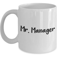 Mr-Manager Tasse - Lustiger Tee Heißer Kakao Kaffeetasse von OccupationGifts