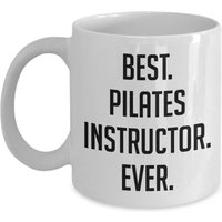 Pilates Instructor Tasse - Bester Instruktor Aller Zeiten Lustiger Tee Heißer Kakao Kaffeetasse von OccupationGifts