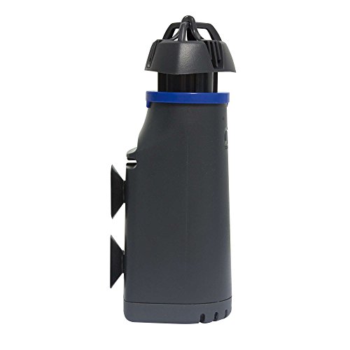 Ocean Free SM042 Surfclear Skimmer, Schwarz, Blau - Aquariumskimmer - Polypropylen Silikon Kunststoff Harz Acrylnitril-Butadien-Styrol - 9.71 x 9.41 x 9.61 cm - FOOD_STRAINER von Ocean Free