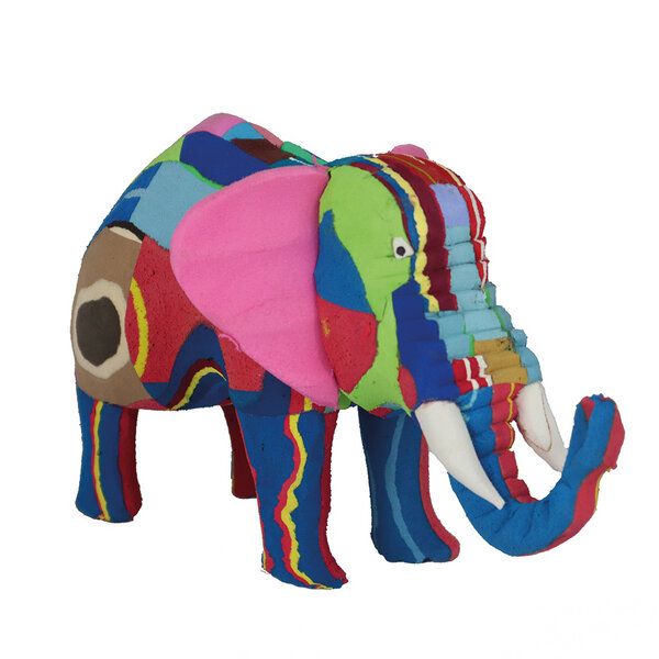 Ocean Sole Tierfigur Elefant aus Flipflops Ocean Sole Tierfigur Elefant aus Flipflops von Ocean Sole