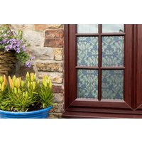 D-Fix Blau Grün Sichtschutz Buntglas Fenster Selbstklebende Vinylfolie 45 cm X 2 M Mattglas Matt Gemustert Fenstersticker Sichtschutzfolie von OceanClam
