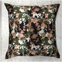 Großartiger Camouflage Skull Designer Kissenbezug Passend Für Ein 18 "x 18" Kissen, Tolles Zierkissen Wohnkultur. Rose & Hubble 100% Baumwolle von OceaniaLegendsDesign