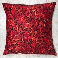 Helles Und Lebendiges Design ~ Red Hot Chili Pepper Kissenbezug Für Ein 18 "x 18" Kissen Für Wohnkultur Timeless Treasures 100% Baumwolle von OceaniaLegendsDesign