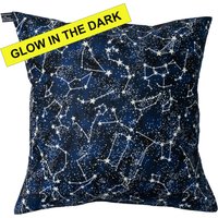 Super Glow in The Dark Constellation Designer Kissenbezug Passend Für Ein 18 "x 18" Kissen Wohnkultur Timeless Treasures 100% Baumwolle von OceaniaLegendsDesign