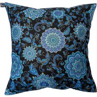 Wunderschöne Blautöne in Unserem Paisley Mandala Floral Kissenbezug Passend Für Ein 18 "x 18" Handgemachtes Dekokissen Zu Hause Oder Im Büro von OceaniaLegendsDesign