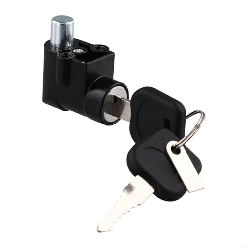 Elektro-Fahrrad-Batteriekastenschloss, Metall-E-Bike-Batteriegehäuse, Stromschloss und Schlüssel, Ersatz für Hailong Batteriegehäuse (11 mm) von Oceanialend