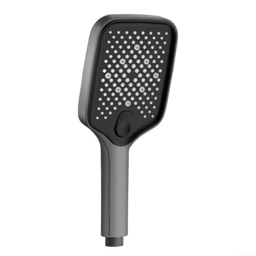 1 x 5 m Schlauch-Duschkopf mit Hochdruckfunktion und sechs Sprühmodi für verstellbare und komfortable Duschen (grau) von Oceanlend