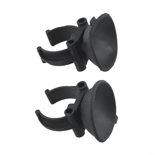 2 Saugnapf-Clips für zuverlässigen Aquariumheizungsersatz, kompatibel mit 1/2-Zoll-Modellen von Oceanlend