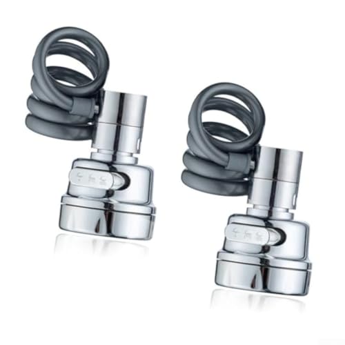 2 Stück einziehbare Wasserhahnverlängerung mit 3 Sprühmodi, wassersparender Luftsprudler passend für M22 Außengewinde-Armaturen, für Küchenspülen und Badezimmer 2 Stück einziehbare Wasserhahnverlängerung mit 3 Sprühmodi, wassersparender Luftsprudler passend für M22 Außengewinde-Armaturen, für Küchenspülen und Badezimmer von Oceanlend