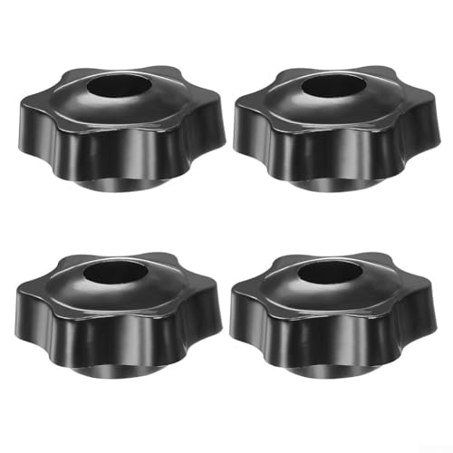 4 sternförmige Knäufe mit M8-Innengewinde und Messingeinsatz, entworfen zur Verbesserung der Kontrolle und Befestigung in mechanischen Baugruppen (38 mm) von Oceanlend